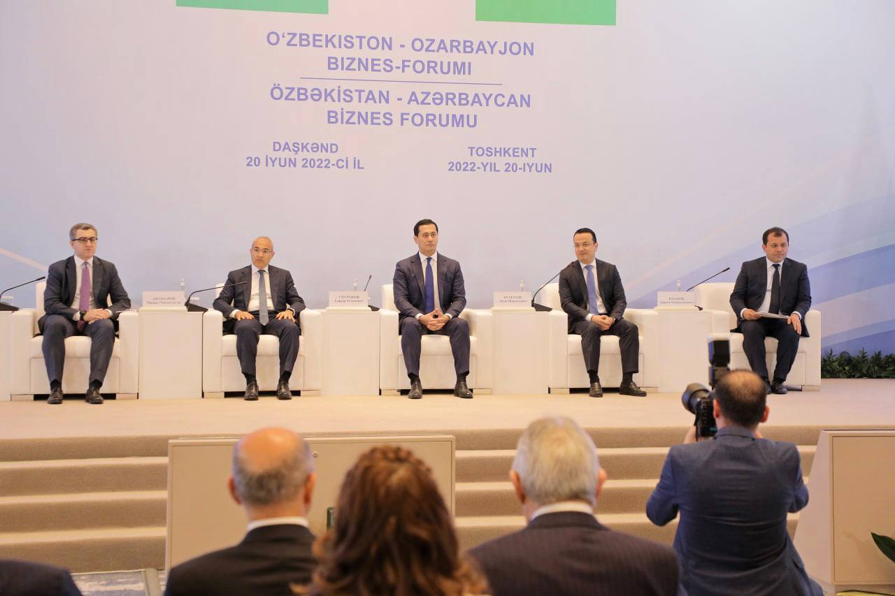 В Ташкенте прошёл Узбекско – Азербайджанский бизнес-форум