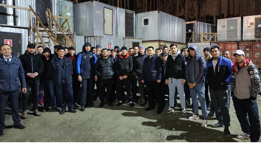 Мы получили информацию о статусе узбекских трудовых мигрантов в Екатеринбурге