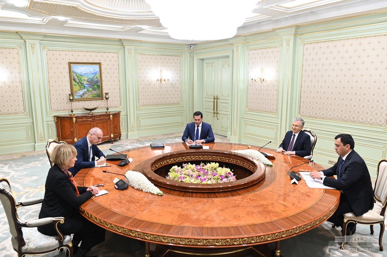 Президент Республики Узбекистан обсудил с генеральным секретарем ОБСЕ приоритеты сотрудничества