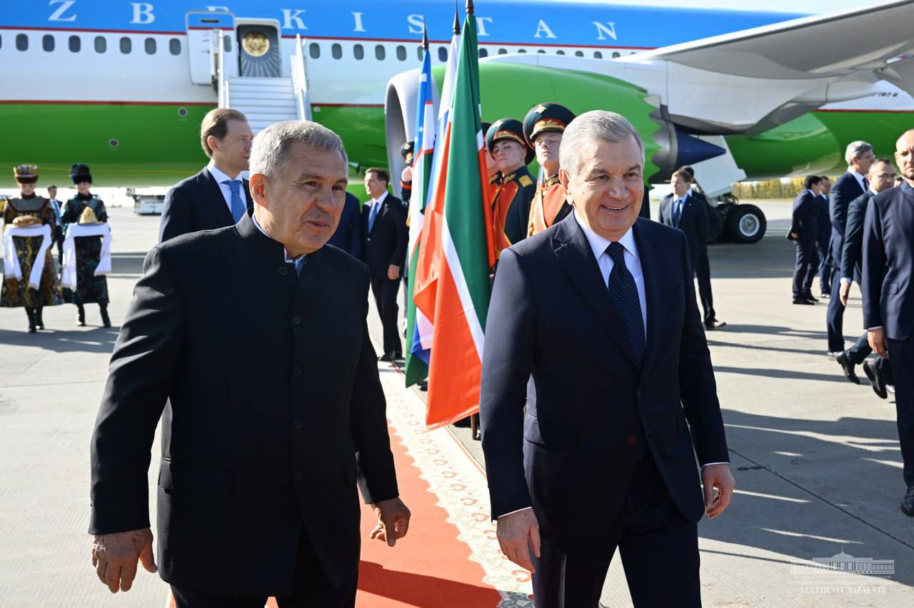 ачался визит Президента Узбекистана в Российскую Федерацию